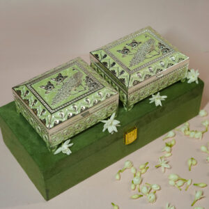 Mayura Silver Treasure Box