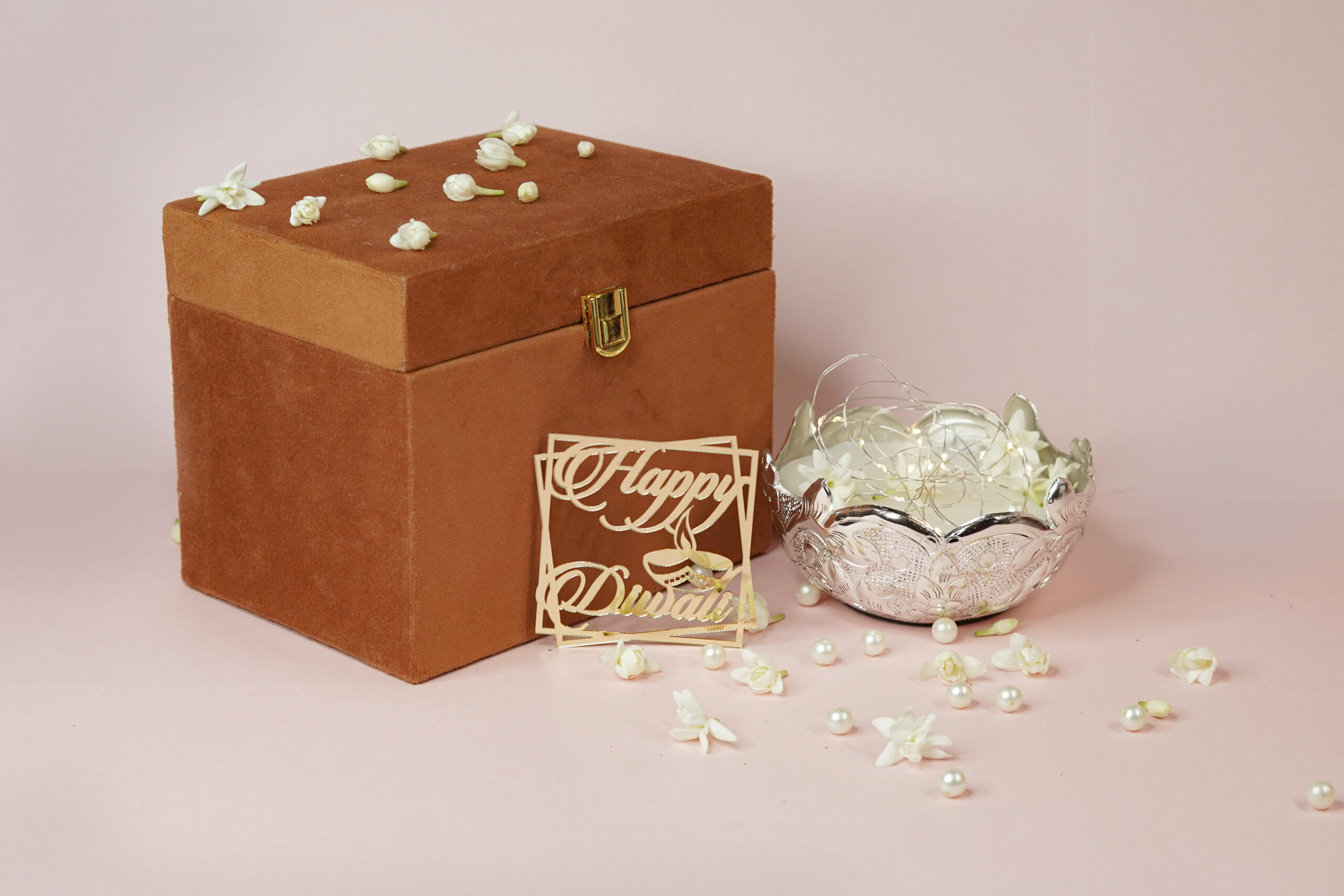 Shubhkriti Silver Blossom Bowl