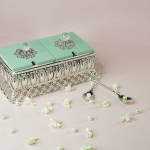 Emerald Elegance Twin Dry Fruit Box