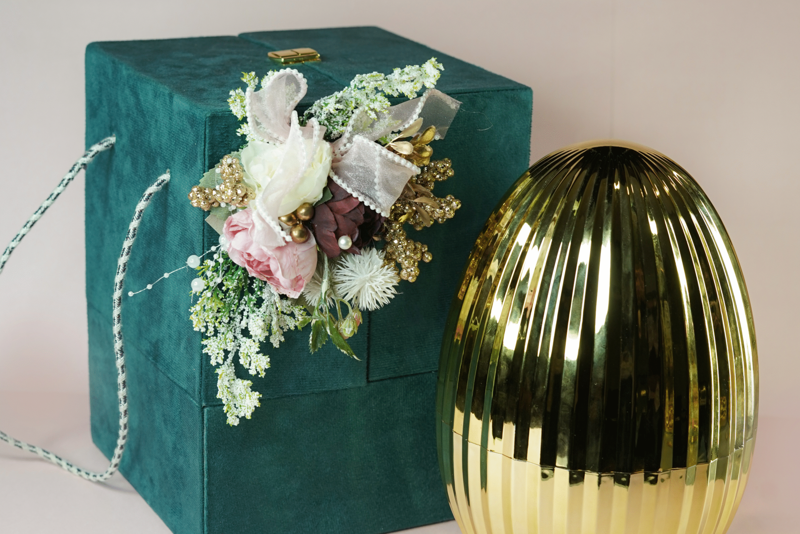 Golden Luxe Egg Cutlery Set